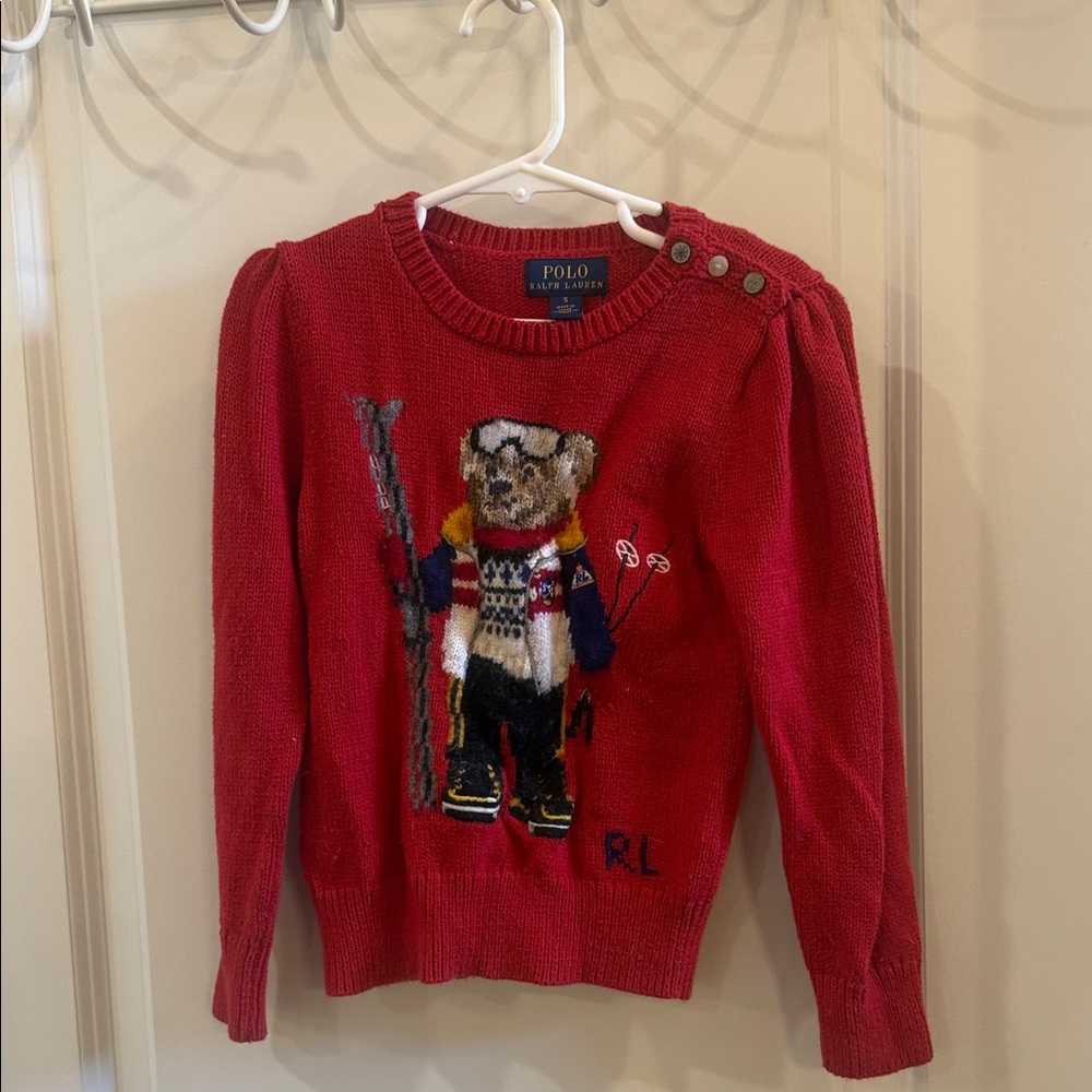 🧸❄️Ralph Lauren Bear Sweater⛷️🧸